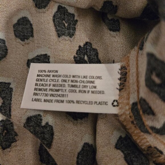 NWT A New Day Leopard Print Camisole Tank Top M - Picture 2 of 5